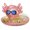 Rose Gold, variant on POZA Inflatable Axolotl Pool Float Tube - Sparkly Confetti-Filled Swim Lounger Float, UV-Resistant Vinyl Purple Gold Floating Pool Ring for Beach, Lake, Animal Swim Ring for Kids, Adults - 36 Inches