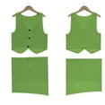 thumbnail image 5 of FLMEI Womens 2 Piece Outfits Summer Sleeveless V Neck Tank Tops and Knitted Half Skirt Sets Solid Colour Casual Suit S-XL, 5 of 9