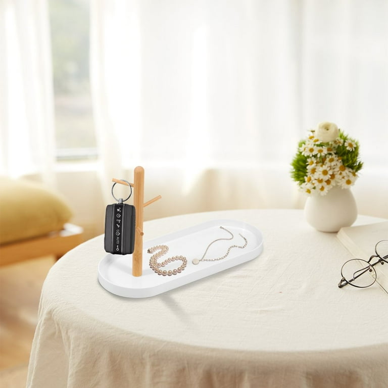 Entryway outlet table organizer