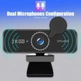thumbnail image 4 of 1440P  Webcam Computer Webcam with Microphone USB PC Camera 120-degree Wide Angle with Dual Speakers Free Drive for Recording Calling Conferencing Gaming Compatible with Windows  iOS, 4 of 7