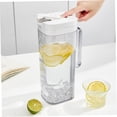 thumbnail image 4 of ABPETE 2 Quart Pitcher with Lid 2L Plastic Clear Water Pitcher for Fridge with Handle & Switch Lock Leakproof Water Container for Fridge, Juice, Iced Tea, Coffee, 4 of 9