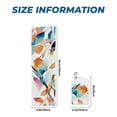 thumbnail image 2 of WYYP Floral Leaves Vines Gym Towel 12x40in Soft Breathable Chilly Towel 2PC, 2 of 8