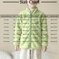 thumbnail image 3 of Mwjwdo Toddler Boys Girls Stand Colar Sherpa Jackets Little Kids Warm Coat Winter Outerwear Fleece Full-Zip Jacket White 2 Years, 3 of 5