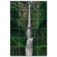 thumbnail image 1 of Picture-Tiles.com: Waterfalls Ceramic Tile Wall Mural WAL501137-46XL. 48"W x 72"H using (24) 12" x 12" Ceramic Tiles-Satin Finish, 1 of 3