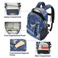 thumbnail image 5 of JIALIOU 14" Laptop Backpack Waterproof Airline Approved Stylish Casual Daypack for Travel Business College Work, Cute Sheep in Sky, 5 of 8