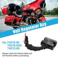 thumbnail image 2 of Unique Bargains Motorcycle Voltage Regulator Rectifier No.74518-99A/74512-00 for Harley Davidson Dyna Low Rider FXD Dyna, 2 of 7