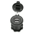 thumbnail image 3 of Dual Usb Car Charger Waterproof Car Charger Car Mobile Phone Charger Motorcycle Charger Waterproof Car Motorcycle Boat 4.2A Double Aperture USB Mobile Phone Charger, 3 of 8