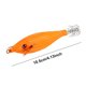 thumbnail image 3 of Señuelo Pesca Luminoso Anzuelos Calamar Anzuelo Artificial Cebos Jigging () Naranja, 3 of 8