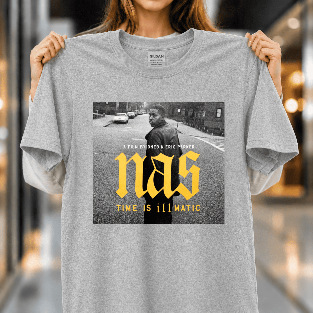 Nas Illmatic Hip Hop Rap Music Album Legend Fan Graphic Tee Unisex 