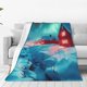 thumbnail image 1 of Balery Aurora Borealis Village Manta de Felpa Suave y Acogedora – Cobija de Franela Aterciopelada para Cama, Lavable y Cálida para Sofá, Mascotas, Transpirable-80"x60", 1 of 7