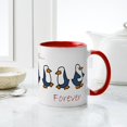 thumbnail image 6 of CafePress - Penguin Friends Mug - 11 oz Ceramic Mug - Novelty Coffee Tea Cup, 6 of 6