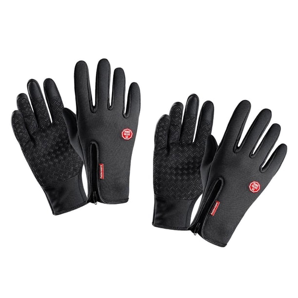 Guantes De Piel Para Mujer 4UMOR Guant Invierno Pantalla Táctil De Punto Calient Para Guantes Para El Frío Mujer