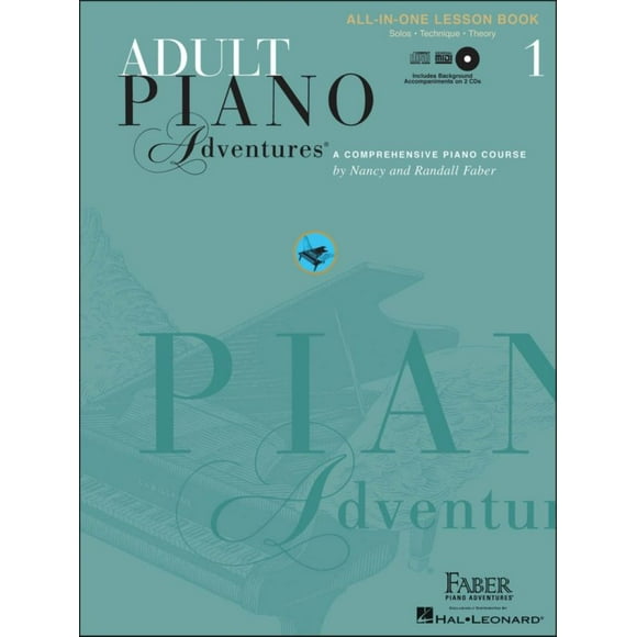 Adult Piano Adventures All-in-One Lesson Book 1 (Faber Piano Adventures) with 2 CDs