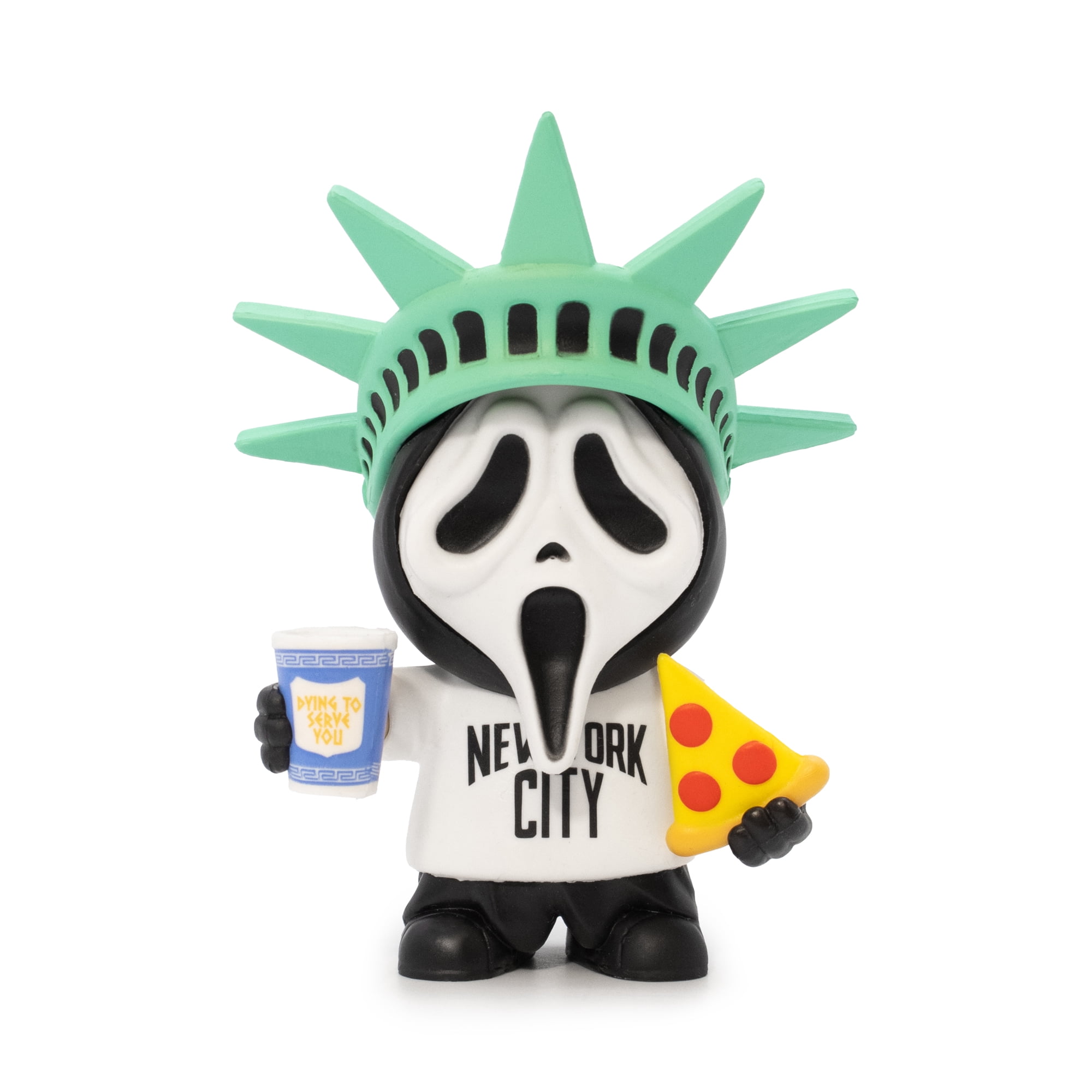 CultureFly Ghost Face Artist Mini Blind Box, Includes 1 Mystery Vinyl Figure