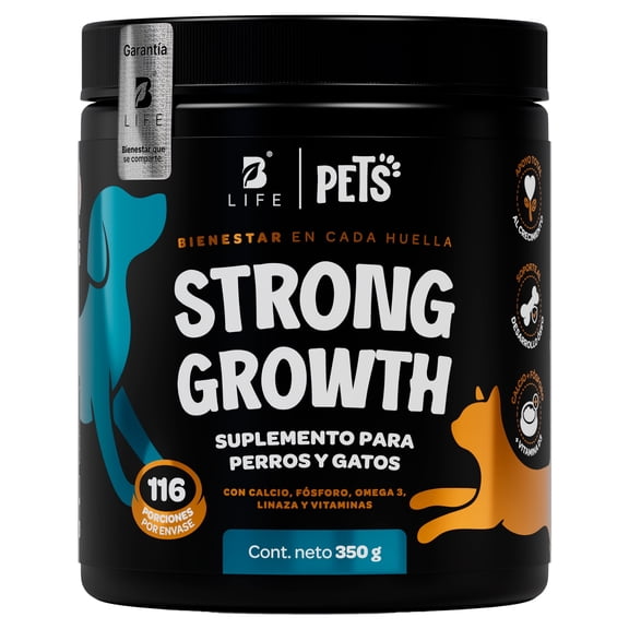 Suplemento para perros y gatos Blife B Pets Strong Growth