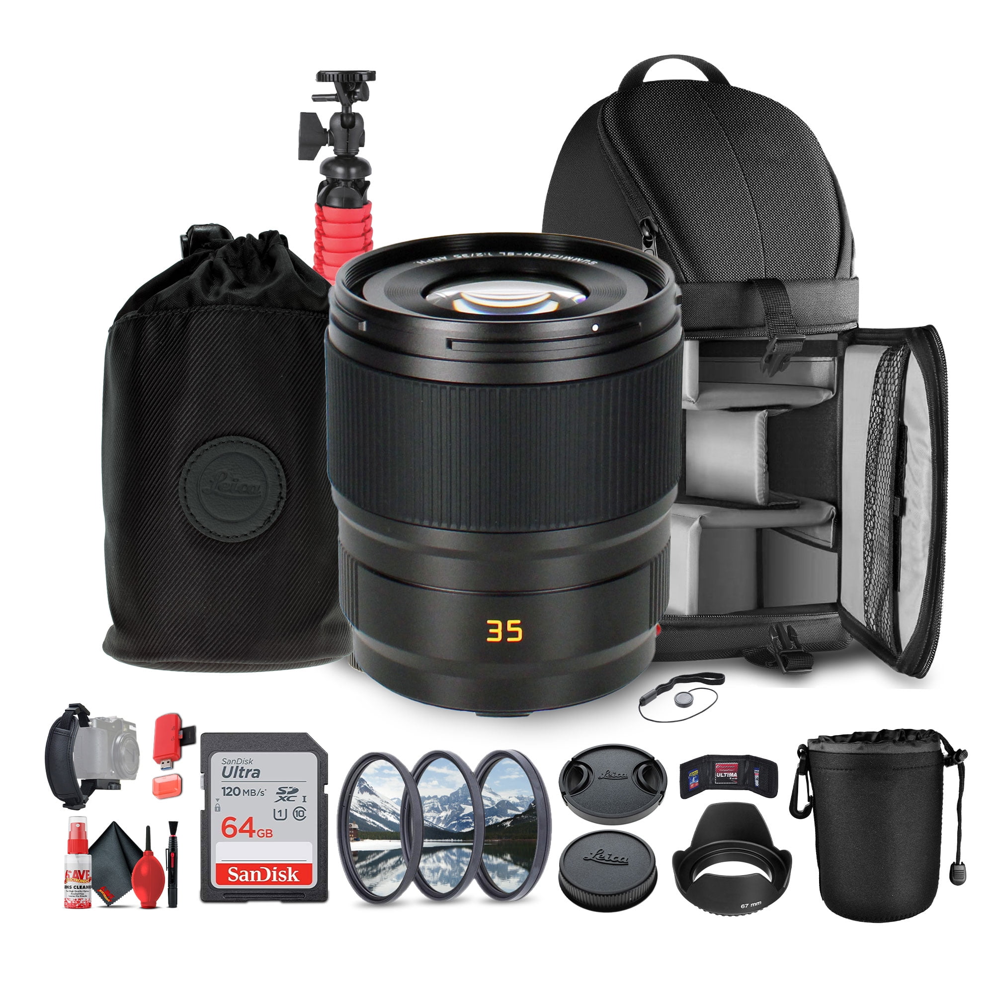 Leica Elmarit-M 28mm f/2.8 ASPH Lens - Walmart.com