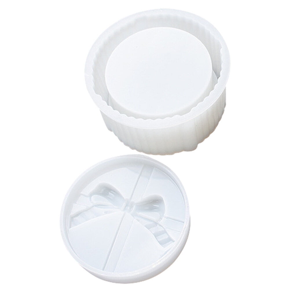 Box resin molds 1 Set Crystal Epoxy DIY Roundshape Storage Gift Box