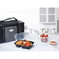 thumbnail image 3 of 50 Pack (100-Piece) 32 oz Sturdy Leakproof 2-Compartment Meal Prep Containers with Lids, Plastic Food Storage Containers for Lunch, Microwave, Freeze, 3 of 9