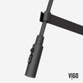 thumbnail image 3 of VIGO Edison Pro 20 in. Single Handle Pull Down Sprayer Kitchen Faucet in Stainless Steel and Matte Black-VG02052STMB, 3 of 15