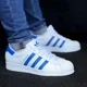 thumbnail image 5 of Ad-id-as Original Superstar Mens Athletic Shoe White Sneaker Footwear Trainer #368, 5 of 6
