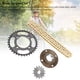 thumbnail image 4 of JUEGO DE HORQUILAS DE CADENA, Piñón de Acero de Ajuste Preciso y Kit de Cadena para Mini Motocicleta, 4 of 7
