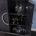thumbnail image 5 of SEI Pierton Double-Door Bar Cabinet, 5 of 8