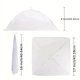 thumbnail image 3 of 1pc Foldable Umbrella-Shaped Food Tent Cover With Lace Design, Collapsible & Portable Anti-Mosquito Mesh Cover For Home, Camping & Restaurants, Protects From Dust, Flies & Mosquitoes, Multi-functional, 3 of 4