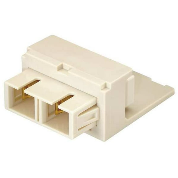 Pannet Fiber Optic Jack,0.75 in H,Blue CMDBUSCZBU