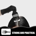 thumbnail image 2 of Tineasur Mens Styling Comb Hairdressing Comb Plastic Black 2Pack, 2 of 8