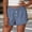 Blue, variant on Women's Summer Polka Dots Shorts Women's Summer Shorts Wide Leg Summer Jean Shorts with Pockets Red,L