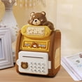 thumbnail image 1 of Bwiyojiz Toy Toys Fingerprint Password Lock Cute Pet Piggys Bank Simulation Multi-function Intelligent Automatic Roll Coin Saving Money, Gifts for Family, 1 of 3