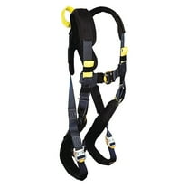 3m Dbi-Sala Full Body Harness,L,420 lb.,Bl/Gry/Ylw 1110841