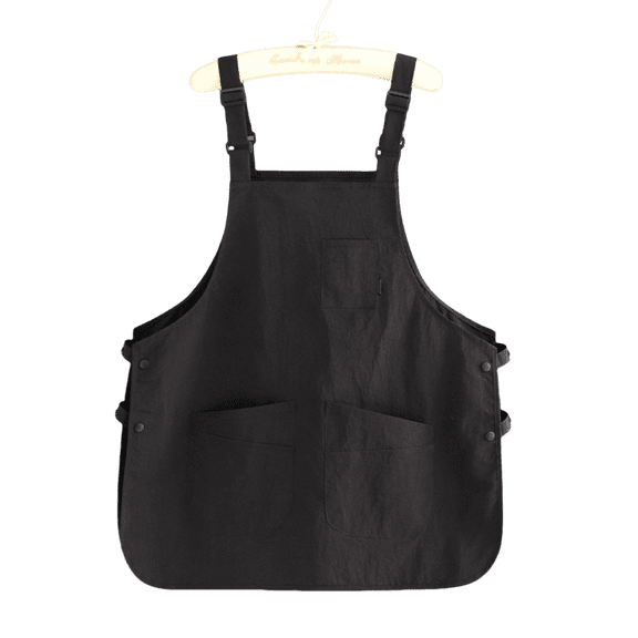 Japanese Style Catering Apron Work Clothes Waterproof Apron for Cafe Barber Painting Household Work Unisex Apron