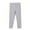Gray, variant on Toddler Girls Leggings Kids Solid Ankle Length Stretchy Footless Pants for 4-12 Little/Big Girl