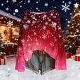 thumbnail image 2 of RXMEKW Chandail de Noël pour Femmes, chandail en Tricot Imprimé à Manches Longues et Col Rond, Haut Décontracté pour Fêtes et Rassemblements, 2 of 8
