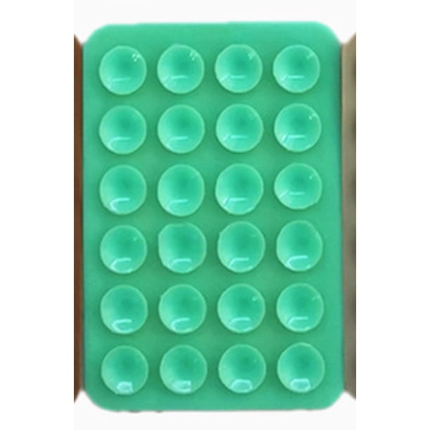 Ventosa de silicona cuadrada/curva para teléfonos móviles, ventosa universal para fundas de cuero para tabletas