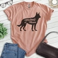 thumbnail image 2 of Malinois Mama, Unisex Women's Shirt, Belgian Malinois, Malinois Owner, Funny Dog Mama Gift, Heather Sunset, Small, 2 of 6
