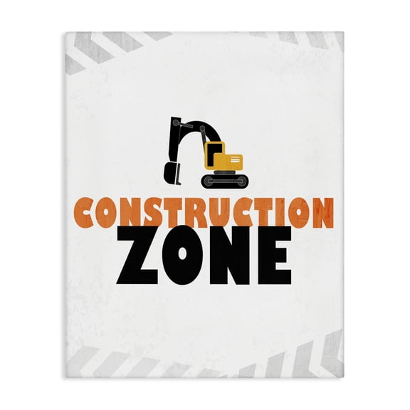 Stupell Industries Bohemian Construction Zone Minimal Canvas Art, 16 x 20, by Kim Allen
