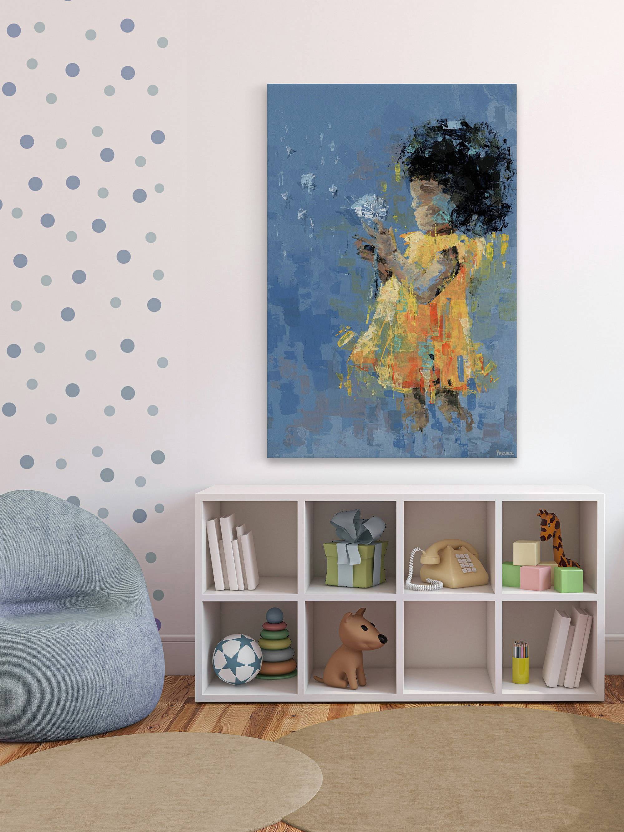 Parvez Taj The Wishing Flower Canvas Wall Art