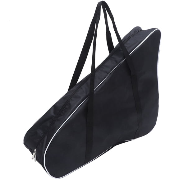MEIBUTYUP Oxford Cloth Lyre Harp Carrying Case Black Lightweight with Large Capacity