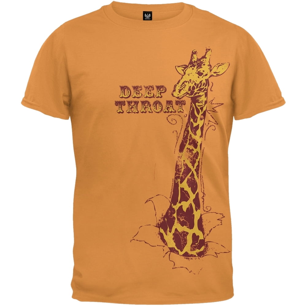 Deep Throat Giraffe Tshirt Unisex Funny Adult Humour Comedy