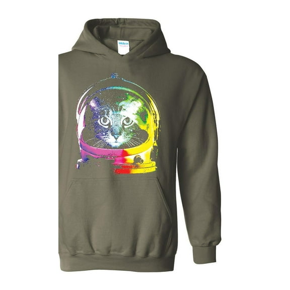 IWPF - Mens Sweatshirts and Hoodies - Space Cat