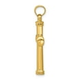 thumbnail image 2 of Real 14kt Yellow Gold Hollow Cross Pendant; for Adults and Teens; for Women and Men, 2 of 3