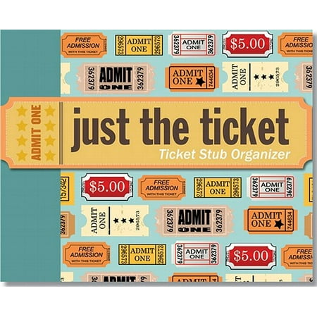 Top Stub Checkbook Cover - Just the Ticket : Ticket Stub Organizer