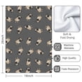 thumbnail image 3 of 2 Pcs Funny Kitchen Towels,Cute Pug Puppies Microfiber Dish Towels,Kitchen Tea Towels,Kitchen Towel Set (18" X 26"), 3 of 3