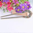 thumbnail image 5 of 2 Pcs Crday Vintage Hair Stick, Crystal Rhinestone Double Prong Hair Pin Stick, 5 of 5