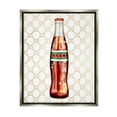 thumbnail image 2 of Stupell Industries Stylish Cola Bottle Kitchen Glam Fashion Pattern Graphic Art Luster Gray Floating Framed Canvas Print Wall Art, Design by Ziwei Li, 2 of 5