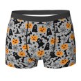 thumbnail image 6 of Men's Boxer Briefs, halloween elements pumpkins Soft Comfy Mens Underwear Boxer Briefs Breathable With Widen Waist, 6 of 7