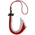 thumbnail image 4 of Endea Graduation Red/Grey Graduation Tassel with Black Date Drop, 4 of 10