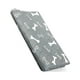 thumbnail image 2 of Methold Almohadilla para mascotas lavable ultraabsorbente de tela para perros y gatos estilo hueso gris 40*60cm Type2 NO2, 2 of 6